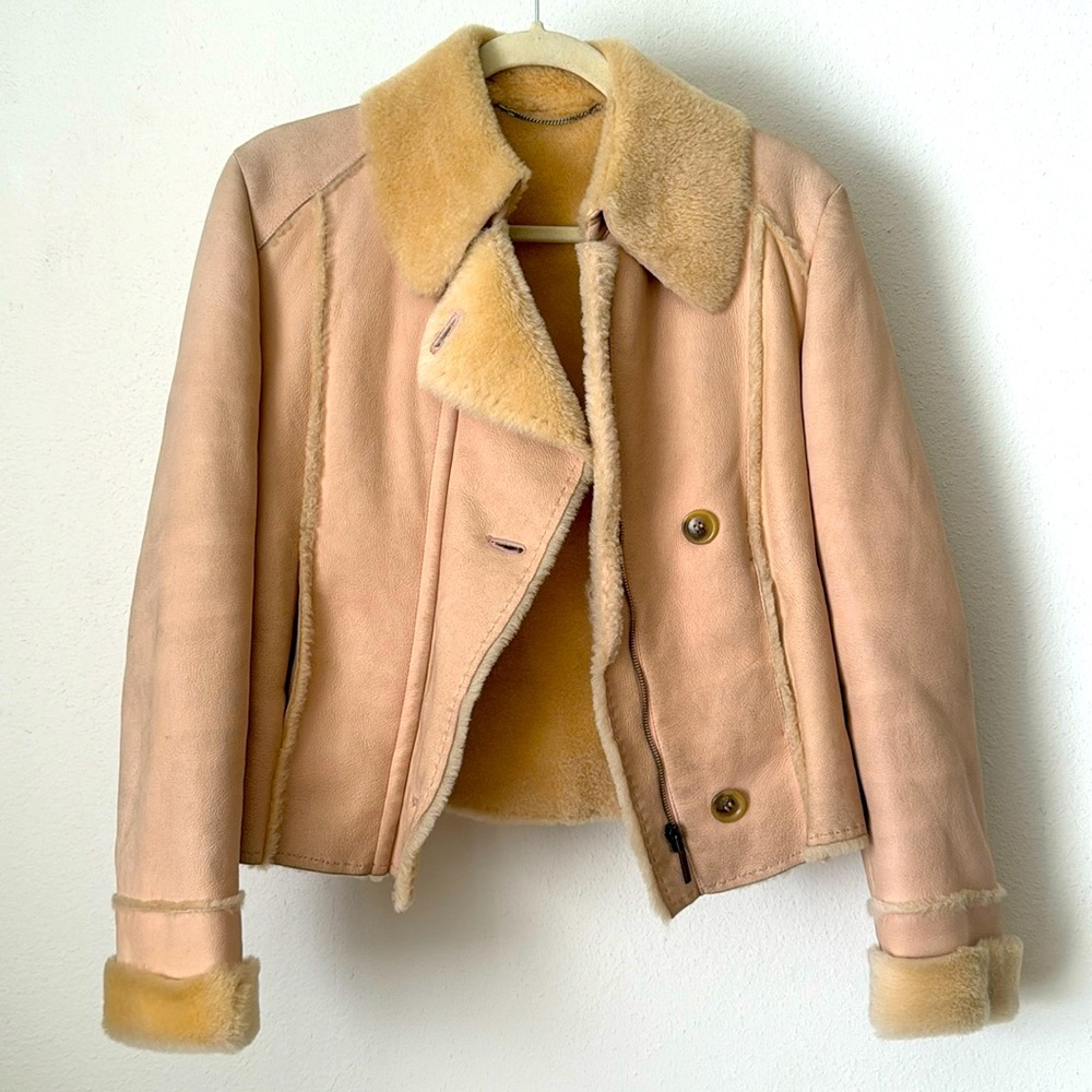 VINTAGE SPORTMAX SHEARLING